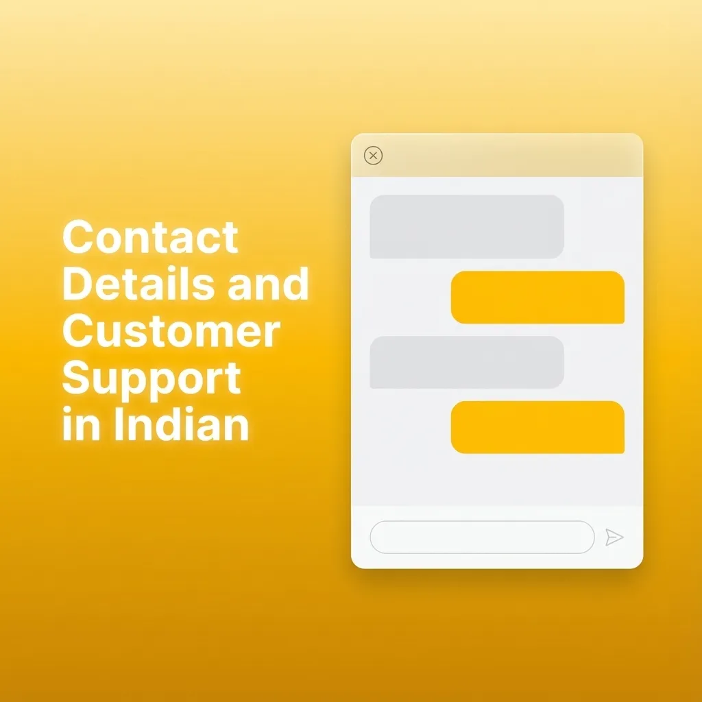 Illustration of 24/7 Indian customer support with icons for chat, email, phone, form, and social media assistance
