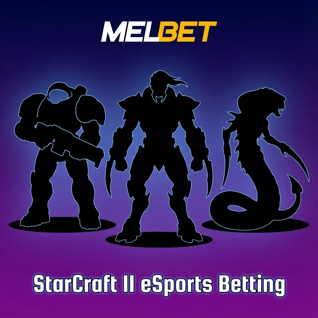 StarCraft II esports betting page showing Terran vs Zerg match, odds table, and logos of major SC2 tournament events