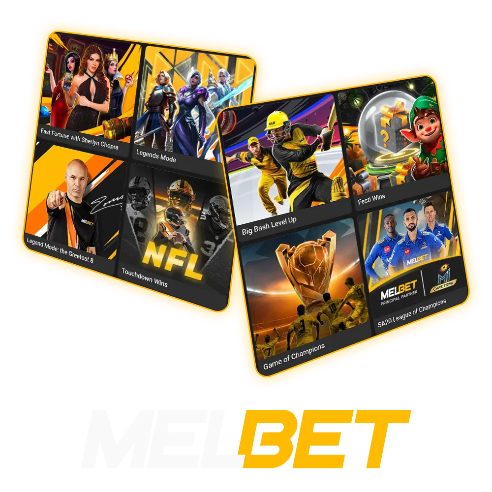 Register with MelBet and receive bonuses.