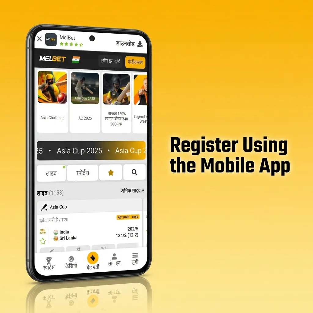 Mobile app registration screen showing sign-up options including one-click, phone, email, and social login methods