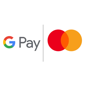 Google Pay Mastercard logo.