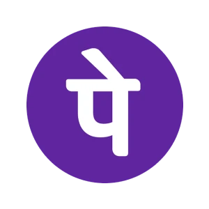 PhonePe logo.