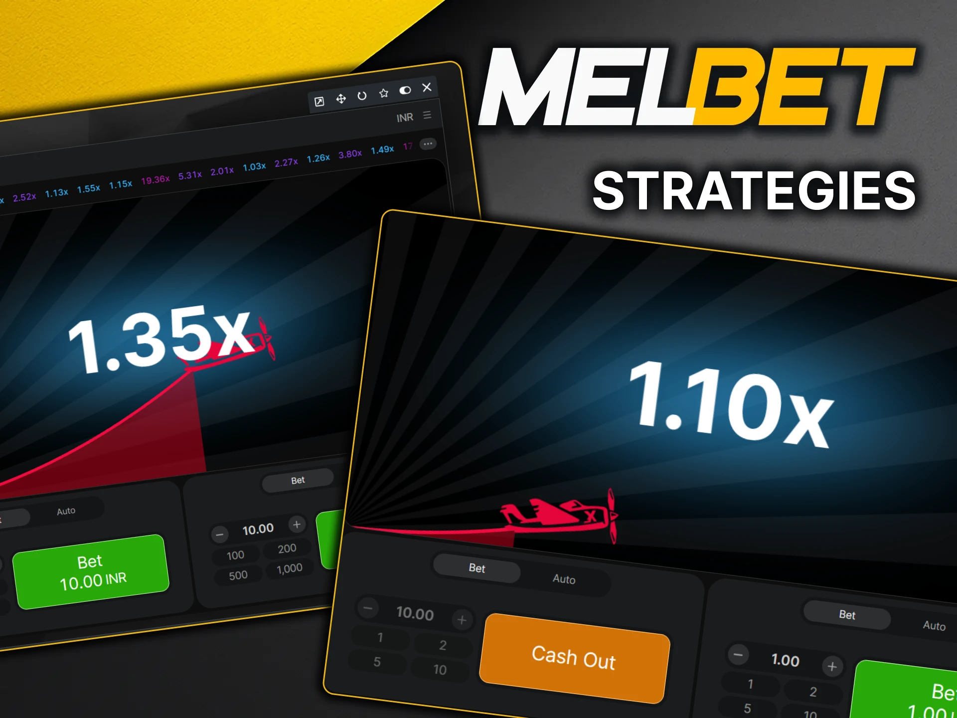 Play Aviator using special strategies and win at MelBet.